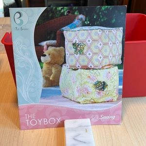 Pay Bravo The Toy Box sewing pattern uncut